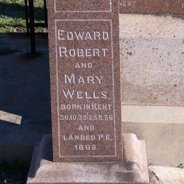 WELLS Edward Robert 1833-1878 &amp; Mary 1836-1885