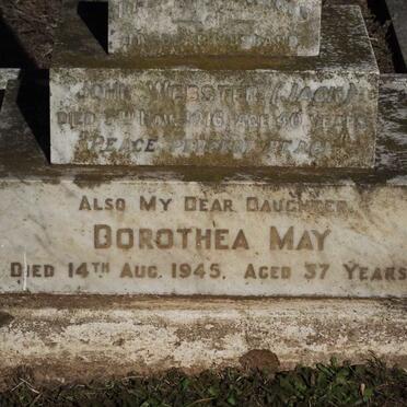 WEBSTER John -1916 :: WEBSTER Dorothea May -1945