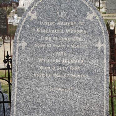WEBBER William -1899 &amp; Elizabeth -1898