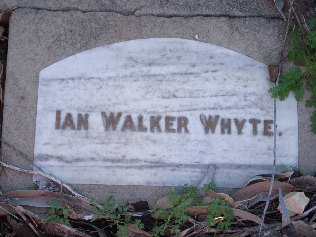 WHYTE Ian Walker