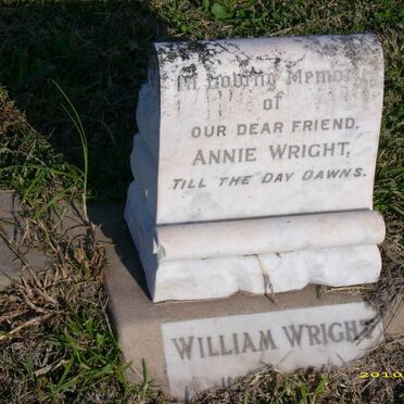 WRIGHT William &amp; Annie