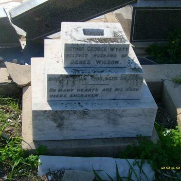 WYATT Arthur George -1908