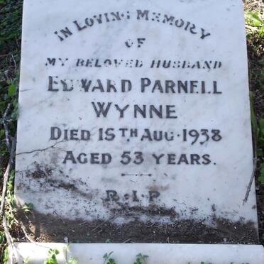 WYNNE Edward Parnell -1938