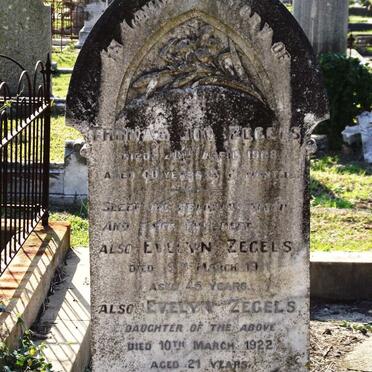 ZEGELS Thomas Job -1908 &amp; Evelyn -1911 :: ZEGELS Evelyn -1922