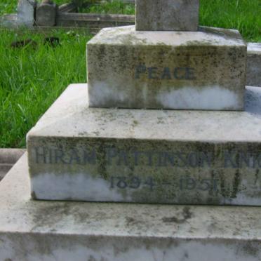KNIGHT Hiram Pattinson 1894-1951