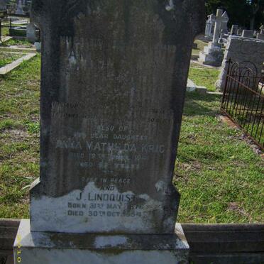 KRIG ?anto? &amp; ? :: KRIG Anna Matilda -1941 :: LINDQUIST J. 1876-1954 :: LINDQUIST Wilhelmina -1965