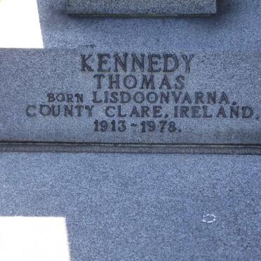 KENNEDY Thomas 1913-1978