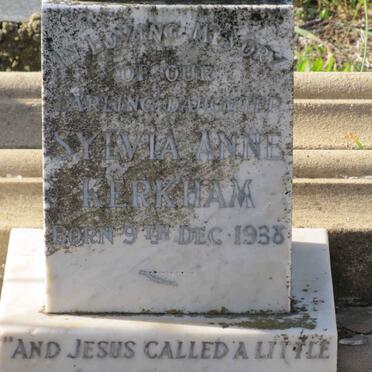 KERKHAM Sylvia Anne 1938-1941