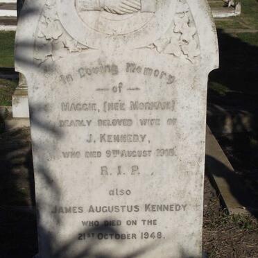 KENNEDY James Augustus -1948 &amp; Maggie MORHAM -1918