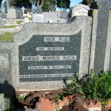 KOCK André Morris -1951