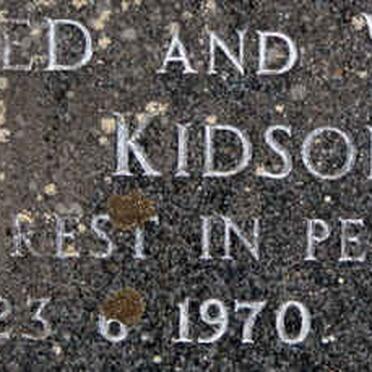 KIDSON Fred &amp; Wilma
