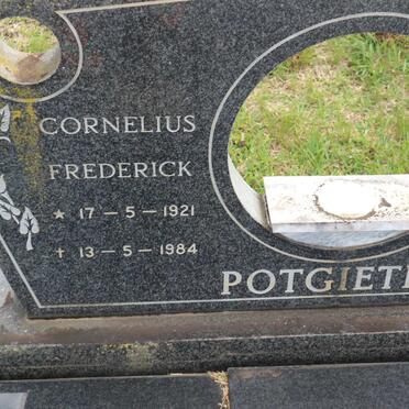 POTGIETER Cornelius Frederick 1921-1984