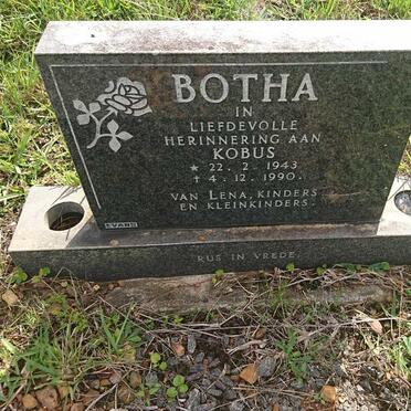 BOTHA Kobus 1943-1990