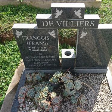 VILLIERS Francois, de 1928-2008