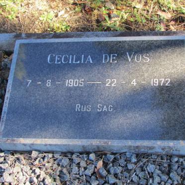 VOS Cecilia, de 1905-1972
