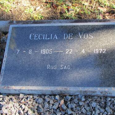 VOS Cecilia, de 1905-1972