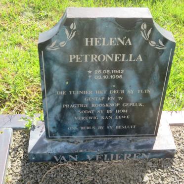 VEIJEREN Helena Petronella, van 1942-1996