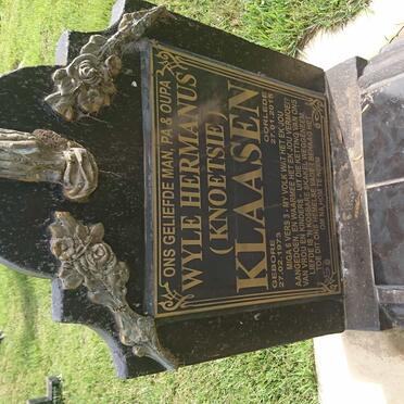 KLAASEN Hermanus 1973-2015