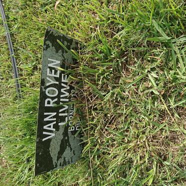 ROYEN Liviwe, van 2012-