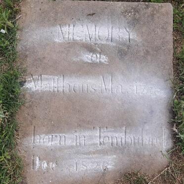 MASIZA Mattheus 1826-