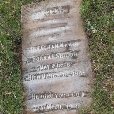 NAKIN Jonathan 1836-1905