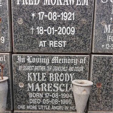 MOKAWEM Fred 1921-2009 :: MARESCIA Kyle Brody 1994-1999 :: GEYER Stephen 1932-2008