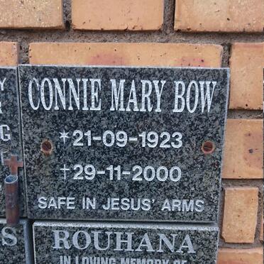 BOW Connie May 1923-2000 :: ROUHANA Tony -1951 :: ROUHANA Violet -1991