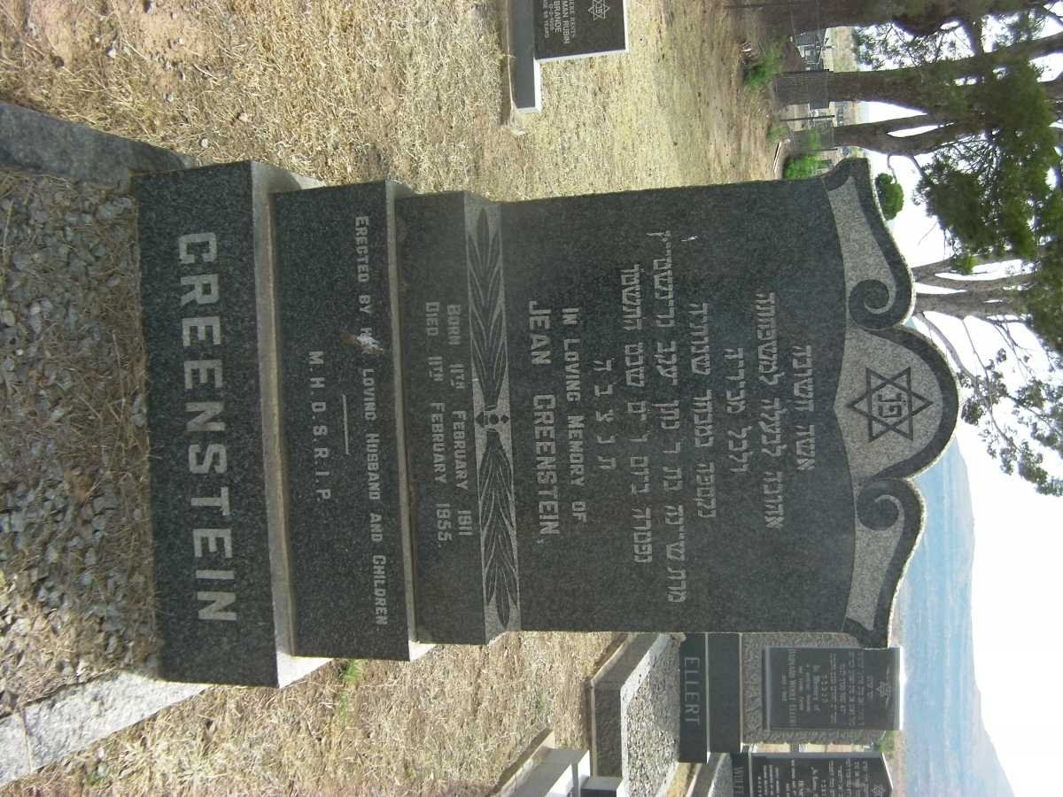 GREENSTEIN Jean 1911-1955