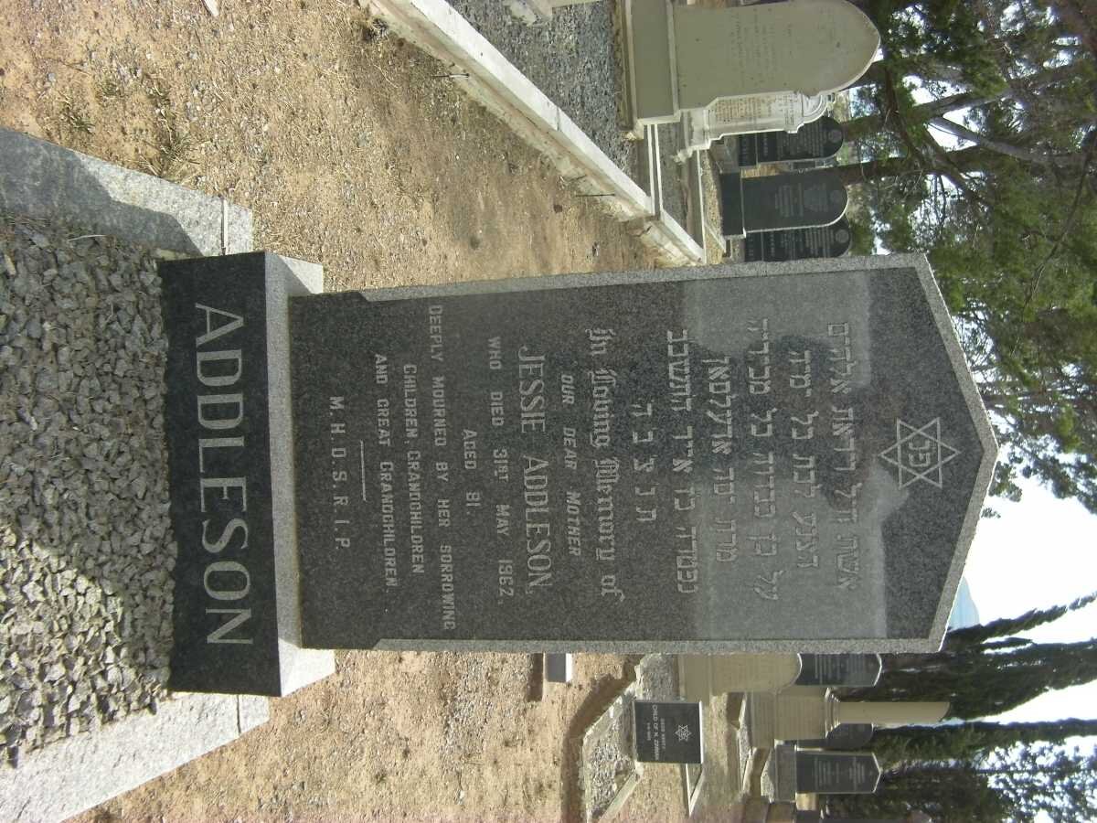 ADDLESON Jessie -1962