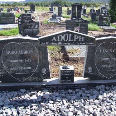 ADOLPH Hugo Aubrey 1972-1998 :: ADOLPH Lance Craig 1971-1998