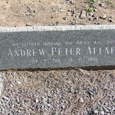 ALLNER Andrew Peter 1919-1976