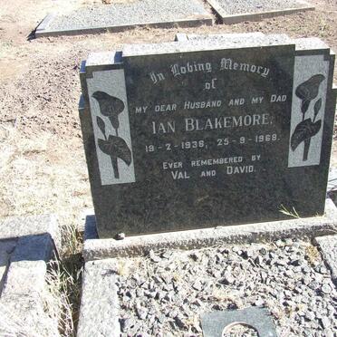 BLAKEMORE Ian 1936-1968