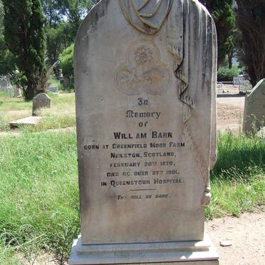 BARR William 1870-1901