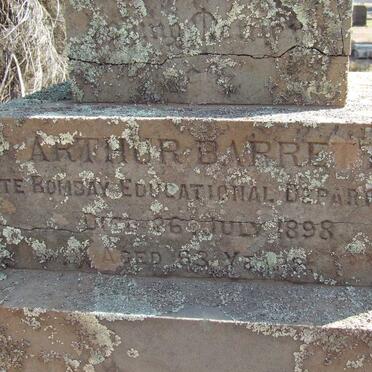 BARRETT Arthur -1898