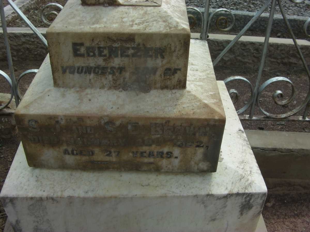 BROWN Ebenezer -1902