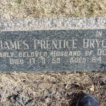 BRYCE James Prentice -1959 &amp; Olave Ethel -1966