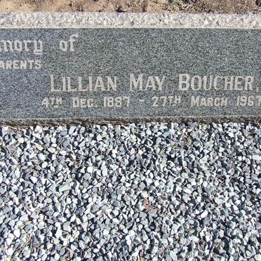 BOUCHER Lilian May 1887-1967