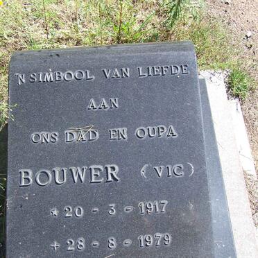 BOUWER Vic 1917-1979