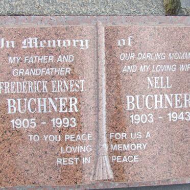 BUCHNER Frederick Ernest 1905-1993 &amp; Nell 1903-1943