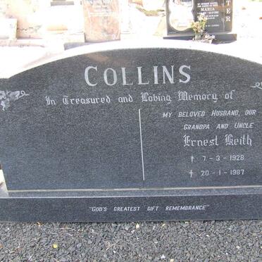 COLLINS Ernest Keith 1928-1987