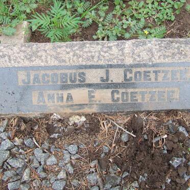 COETZEE Jacobus J. &amp; Anna E.
