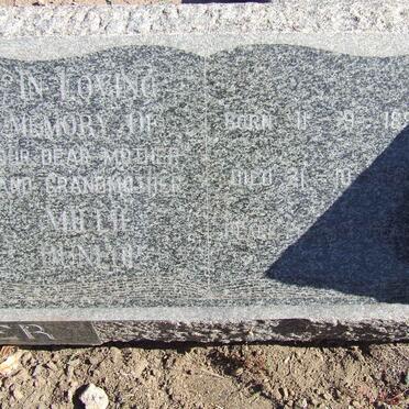 COOPER Millie Dunlop 1889-1987