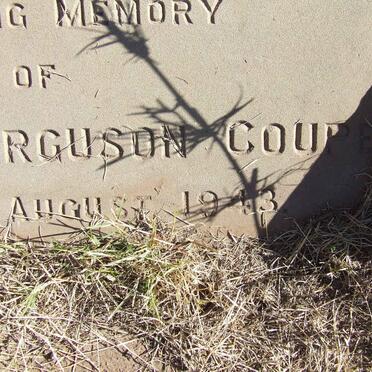 COUPER Robert -1952 &amp; Euphemia Ferguson -1943