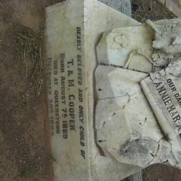 COOPER Annie Maria 1889-1899