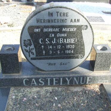 CASTELYNUE C.S.J. 1930-1984