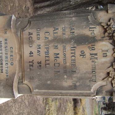 CAMPBELL Jeanie Mitchell Lowe -1911