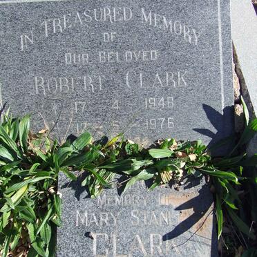 CLARK Robert 1948-1976 &amp; Mary Stanley 1912-1993