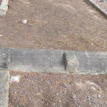 CLAYTON William Thomas 1843-1936 &amp; Martha 1856-1937