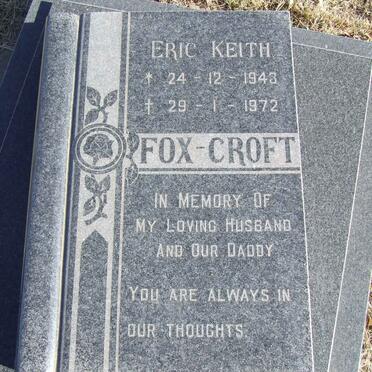CROFT Eric Keith, Fox 1943-1972