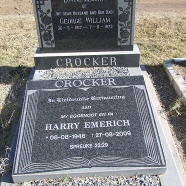 CROCKER George William 1917-1973 :: CROCKER Harry Emerich 1946-2009